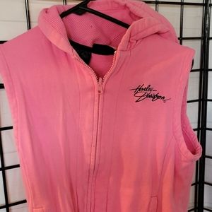 Harley Davidson sweatshirt vest